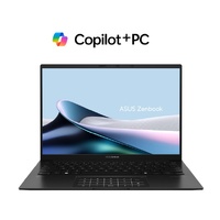 ASUS ZenBook 14'AMD RYZEN AI 7 350 3K (2880 x 1800) OLED 16:10 aspect ratio16G 512G 1.2kg 1yr wty Jade Black Win11 Home Notebook