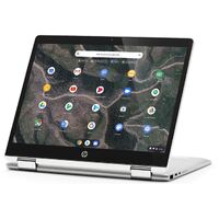 HP Chromebook X360 11 G4 11.6' HD Touch + Pen Intel Celeron N4500 8GB 64GB SSD Chrome OS Webcam USB-C WiFi6 BT 1.5kg 1yr Convertible Student Laptop