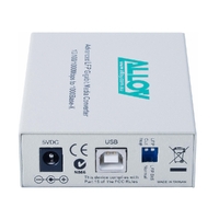 Alloy GCR2000ST 10/100/1000Base-T to Gigabit Fibre (ST) Converter with LFP via FEF or FM. 220m or 550m