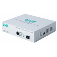 Alloy POE2000LC.10 10/100/1000Base-T PoE RJ-45 to 1000Base-LX SingleMode (LC). Wavelength: 1310nm. Max. range 10Km (EOL)