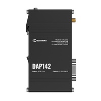 Teltonika DAP142 Industrial Access Point with RS232 & Dual RJ45, Seamless Mesh Wi-Fi 4, Passive PoE & DIN-rail Ready, PSU excluded