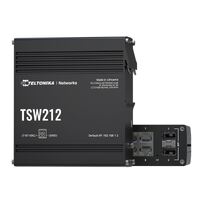Teltonika TSW212 - L2 Teltonika Networks managed switch with additional L3 features, 8 x Gigabit Ethernet ports & 2 x SFP ports
