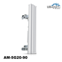 Ubiquiti High Gain 4.9-5.9GHz AirMax Base Station Sectorized Antenna 20dBi, 90 deg - All mounting accessories and brackets included