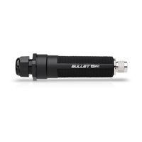 Ubiquiti Bullet, Dual Band, 802.11 AC, Titanium Series - Used for PtP / PtMP links - Uses N-Male Connector for antenna Couple