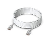 Ubiquiti UniFi Etherlighting Patch Cable, Length 15m, White, Nano-Thin Patch Cable With 10 GbE Support, Designed To Showcase Etherlighting Effects.
