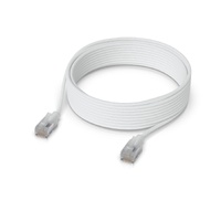 Ubiquiti UniFi Premium Patch Cable,1M, White, Ultra-Thin Braided Patch Cable, Designed Optimized 10 GbE Networking