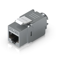 Ubiquiti Cat6A Toolless Keystone Jack, 12-Pack, For Terminating Cat6A Ethernet Jack Without The Use Of Punch-down/ Crimping Tool, 2Yr Warr