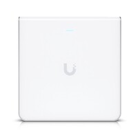 Ubiquiti UniFi Wi-Fi 6 Enterprise Sleek, Wall-mounted WiFi 6E Access Point, Integrated Four-port Switch, For High-density Office Network,2Yr Warr