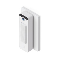 Ubiquiti UACC-DBL-GB-Plate-B, Secure, Flat Or Angled Mounting Plate For Installing The Doorbell Lite Over A Standard Single-Gang Box, Black