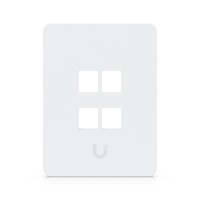 Ubiquiti Universal Paintable Keystone Wall Plate, 4-Pack, Universal Keystone Wall Plate, Paintable Cover For Clean, Customizable Finish.