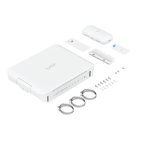 Ubiquiti UISP Box Plus, IPX6-rated Water Resistance, Enclosure for UISP Switch Plus, Pole /Wall-mount, Includes Fiber Strain Relief Kit, 2Yr Warr
