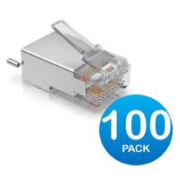 Ubiquiti UISP Sheilded Cable RJ45 Connector x 100 per pack