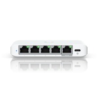 Ubiquiti Flex 2.5G, Flexible, 8-port 2.5 GbE Switch,10 GbE RJ45/SFP+ Combination Uplink Port, Powered With USB-C /PoE+ adapter, 2 Yr Warr