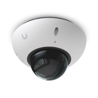 Ubiquiti G6 Dome,White,All-weather,Vandal-proof 4K PoE Camera,1/1.8 8MP Image Sensor,Multi-TOPS AI Engine,Long-range IR Night Vision, Deal Reg Only