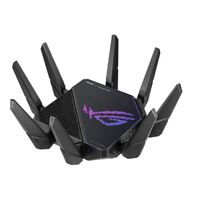 ASUS GT-AX11000 Pro Tri-Band WiFi 6 Gaming Router, Flexible Networking Ports, ASUS RangeBoost Plus, Enhanced Hardware, AiMesh