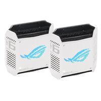 ASUS ROG Rapture GT6 AX10000  WiFi 6Tri-Band Gaming Mesh Routers White Colour (2 Pack)