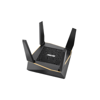 ASUS RT-AX92U (1 Pack)  AX6100 Tri-Band WiFi 6 (802.11ax) Gaming Router,AiProtection Pro, AiMesh, Built-in WTFast, VPN, Adaptive QoS (WIFI6)