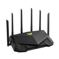 ASUS TUF-AX5400 Dual Band WiFi 6 Gaming Router With Dedicated Gaming Port, AiMesh, 5400 Mbps, OFDMA, MU-MIMO, 160 MHz Channels, Aura RGB Lightning