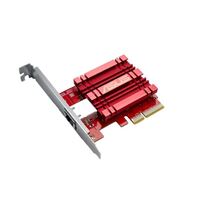 ASUS XG-C100C 10GBase-T PCIe Network Adapter, Backward Compatibility 5/2.5/1G and 100Mbps, Built-in QoS
