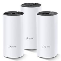 TP-Link Deco M4 (3-pack) AC1200 Whole Home Mesh Wi-Fi System.  ~370sqm Coverage, Up to 100 Devices, Parental Control