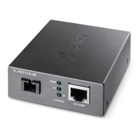 TP-Link TL-FC111A-20 10/100 Mbps WDM Media Converter - IEEE 802.3u 1550nm 20KM (Compatible with TL-FC111B-20)
