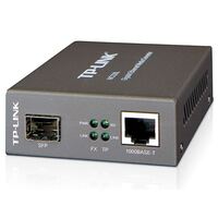 TP-Link MC220L Gigabit Single & Multi-Mode SFP Media Converter - IEEE 802.3ab/802.3z, 0.55km Multi-mode, 10km Single-Mode