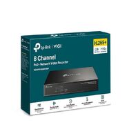 TP-Link VIGI NVR1008H-8MP 8 Channel PoE Network Video Recorder, 24/7 Continuous Recording,4K HDMI Video Output & 16MP Decoding Capacity (LD)
