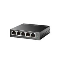 TP-Link TL-SG105MPE 5-Port Gigabit Easy Smart Switch with 4-Port PoE+  Omada