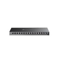 TP-Link SG2016P Omada 16-Port Gigabit Smart Switch with 8-Port PoE+ , Integration with Omada SDN Controller, Static Routing, 802.1Q VLAN, STP/RSTP/MST