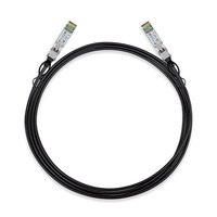TP-Link TL-SM5220-3M 3 Meter 10G SFP+ Direct Attach Cable, Drives 10 Gigabit Ethernet, 10G SFP+ Connector on Both Sides (Replaces TXC432-CU3M)