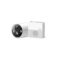 TP-Link Tapo C420S1 Smart Wire-Free Security Camera System, 1-Camera System, 2K (2560x1440) 4MP, 2.4 GHz, 5200mAh rechargeable lithium-ion battery, Su
