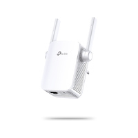 TP-Link TL-WA855RE N300 300Mbps Wi-Fi Range Extender Repeater Access Point 1Gpbs LAN 802.11bgn 2xExternal Antennas Mini Size MIMO Tech Tether App