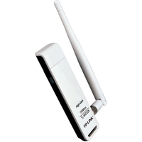 TP-Link TL-WN722N N150 High Gain Wireless USB Adapter 2.4GHz (150Mbps) 1xUSB2 802.11bgn 1x4dBi Omni Directional Antenna WPS button