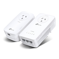 TP-Link TL-WPA8631PKIT AV1300 Gigabit Passthrough Powerline AC Wi-Fi Kit AV2 300Mbps 867Mbps 2x2MU-MIMO 300m Range