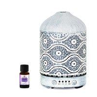 mbeat Activiva Metal Essential Oil and Aroma Diffuser Vintage White - 100ml