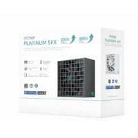 DeepCool PS750P 750W Gamer Storm SFX12V V4.1 & ATX12V V3.1M Full Japanese Electroyltic Capacitors, Cybenetics Platinum/PPLP 115V Platinum