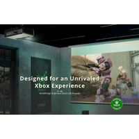 ViewSonic X1-4K Xbox 2,900 Lume, Long Throw, True 4K HDR,1440P @ 120hz for gaming. Flexible installation. Theatre Level Harmon Kardon Spk. Projector.