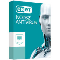 ESET NOD32 Antivirus (Essential Protection) 3 Devices 1 Year - Includes 1x Physical Printed Download Card