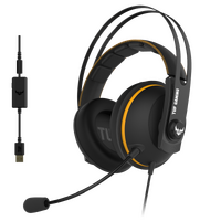 ASUS TUF GAMING H7 YELLOW  PC/ PS4 Gaming Headset with Onboard 7.1 Virtual Surround