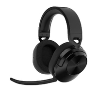 Corsair HS55 Core Carbon Wireless & Bluetooth, PS5, Box X, Switch. Discord Certified, Ultra Comfort Foam Gaming Headset