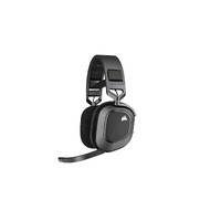 Corsair HS80 Max Wireless Steel Gray Dolby Atoms 3D, Pulse Sound, Hyper Fast Slipstream Wireless 20hrs - Gaming Headset PC,PS5,