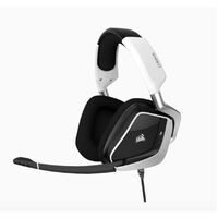 Corsair VOID Elite White USB Wired Premium Gaming Headset with 7.1 Audio, Headphone, Frequency Response 20Hz - 30 kHz. Headset