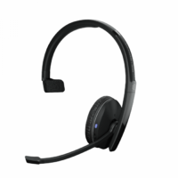 EPOS Adapt 230 Mono Bluetooth Headset, Works with Mobile / PC, Microsoft Teams and UC Certified, upto 27 Hour Talk Time, Folds Flat, 2Yr -USB -A