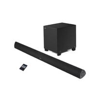 Edifier B7 CineSound Soundbar Speaker  System with Wireless Subwoofer Bluetooth, Optical, Coaxial, RCA - Ideal for HomeTheatre Large Format TV BLACK