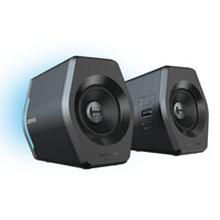 Edifier G2000 Gaming 2.0 Speakers System - Bluetooth V4.2/ USB Sound Card/ AUX Input/RGB 12 Light Effects/ 16W RMS Power