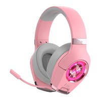 Edifier  GX Hi-Res Gaming Headset with Hi-Res, Dual Noise Cancelling Microphone, Multi-Mode, 3.5mm AUX, USB 3.0, USB-C Connection - Pink