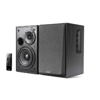 Edifier R1580MB - 2.0 Lifestyle Active Bookshelf Bluetooth Studio Speakers /BT4.0/AUX/Bass/Dual Microphone Input for Social Events and Meetings