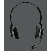 Jabra Biz 2300 Duo UC USB-A Corded Headset, HD Voice, Air Shock Microphone, Freespin, Talk in Comfort, Wired Headsets, PeakStop
