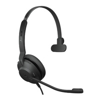 Jabra Evolve2 30 SE Wired USB-C/A MS Teams Mono Headset, Lightweight & Durable, Noise Isolating Ear Cushions, Plug-and-play, 2-Mic, 2Yr Warranty