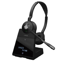 Jabra Engage 75 Stereo Wireless Headset, Suitable For Softphones, Bluetooth Devices, Deskphones& Analogue Phones, 2ys Warranty